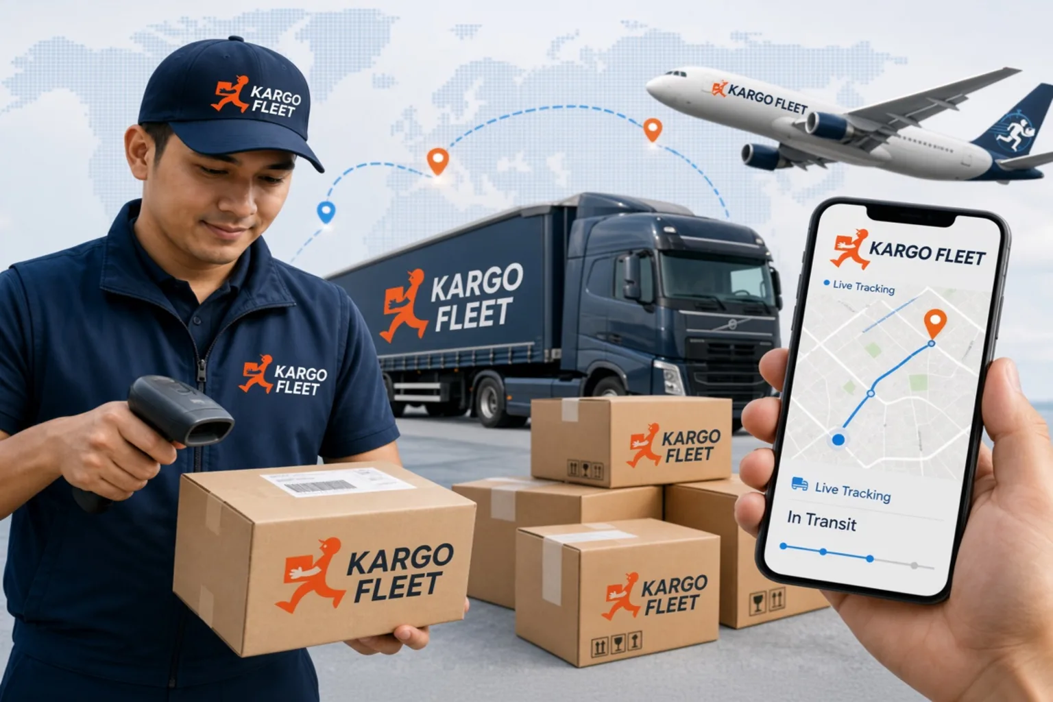 Kargo Fleet shipment tracking